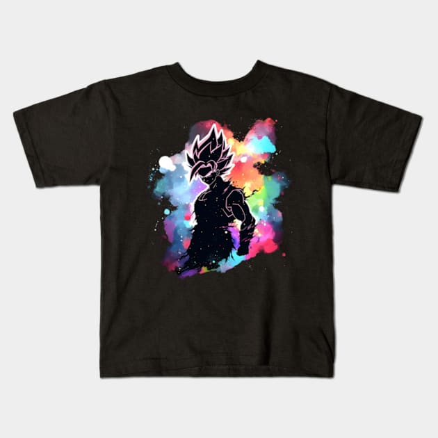 goku Kids T-Shirt by sample the dragon